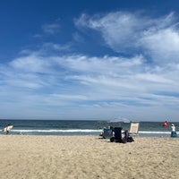 Photo taken at Bradley Beach by Jen S. on 8/19/2022