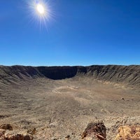 Photo taken at Meteor Crater by Andrew O. on 1/27/2022
