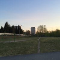 Photo taken at Футбольное поле by John D. on 5/16/2016