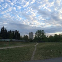 Photo taken at Футбольное поле by John D. on 5/19/2016
