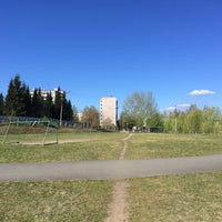 Photo taken at Футбольное поле by John D. on 5/15/2016