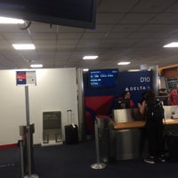 Photo taken at Gate D10 by Christopher A. on 5/16/2016