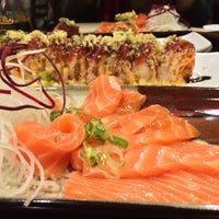 Photo taken at Sun Sushi Bar &amp;amp; Japanese Cuisine by Jennifer S. on 2/20/2014