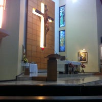 Photo taken at Gereja Kristus Salvator by Carlos C. on 7/13/2013
