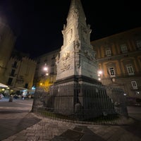 Photo taken at Piazza San Domenico Maggiore by Andreas F. on 10/3/2022