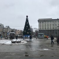 Photo taken at metro Chornaya Rechka by Vika K. on 1/31/2017