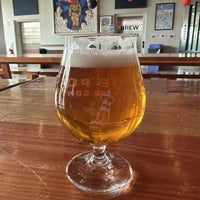 Photo taken at Blue Point Brewing Company by Tom M. on 4/22/2023