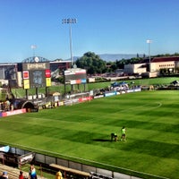 Photo taken at Buck Shaw Stadium by Seattle Sounders FC on 7/14/2013