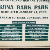 Photo taken at Hawaii Island Humane Society Kona Shelter by Karen G. on 10/12/2012