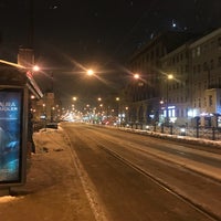 Photo taken at Остановка «Метро Лиговский проспект» by juliuya k. on 2/20/2018