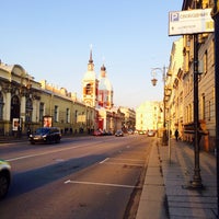Photo taken at Пантелеймоновская церковь by Elizaveta O. on 4/17/2016