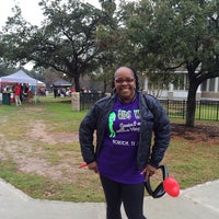 Photo taken at Houston AIDS Walk by Tona M. on 3/9/2014