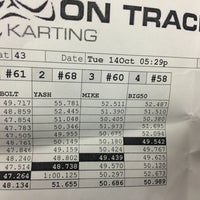 Photo taken at On Track Karting by M M. on 10/14/2014