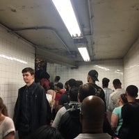 Photo taken at MTA Subway - Delancey St/Essex St (F/J/M/Z) by Wesley V. on 5/23/2016