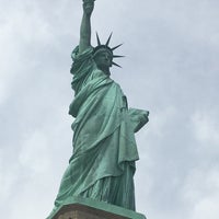 Photo taken at Statue of Liberty by Izey W. on 5/11/2017