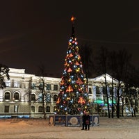 Photo taken at metro Politekhnicheskaya by Vitaly S. on 12/13/2021