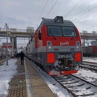 Photo taken at Ж/Д вокзал Новороссийск by Vitaly S. on 2/17/2021