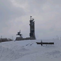 Photo taken at Монумент Победы by Vitaly S. on 12/26/2020
