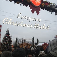 Photo taken at Ярмарка городов Европы / Fair of European Cities by Женщина с бревном on 12/22/2013