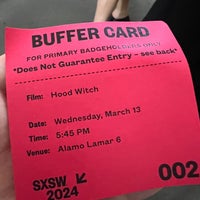 Photo taken at Alamo Drafthouse Cinema by Victor d. on 3/13/2024