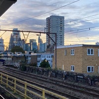 Photo taken at Shadwell DLR Station by Jasper M. on 10/27/2023