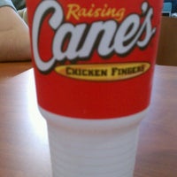 Photo taken at Raising Cane&amp;#39;s Chicken Fingers by Laura L. on 2/16/2013