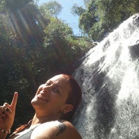 Photo taken at Cachoeira do Mendanha by Cíntia C. on 2/2/2014