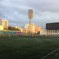 Photo taken at Spartak Stadium by Oleg F. on 8/1/2018