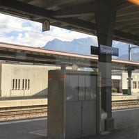 Photo taken at Bahnhof Sargans by Asim A. on 4/13/2017