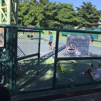 Photo taken at Tennis Court by Padka P. on 11/22/2015