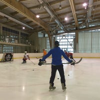 Photo taken at Хоккейный тренировочный центр &amp;quot;Магия Хоккея&amp;quot; by Rena S. on 6/23/2015