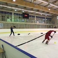 Photo taken at Хоккейный тренировочный центр &amp;quot;Магия Хоккея&amp;quot; by Rena S. on 6/26/2015
