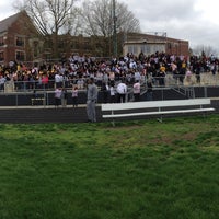 Photo taken at Thomas Carr Howe Community High School by Jessica B. on 4/21/2013