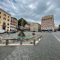 Photo taken at Fontana del Tritone by Saleh . on 5/3/2023