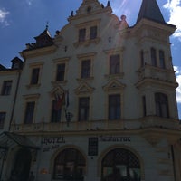 Photo taken at Hotel Bílý Kůň by Georg A. on 8/7/2017