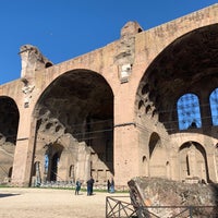 Photo taken at Basilica of Maxentius and Constantine by Georg A. on 2/5/2019