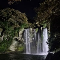 Photo taken at Cheonjiyeon Waterfall by Soong on 7/31/2023