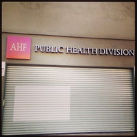 Photo taken at AHF-Public Health by Chispas M. on 5/31/2013
