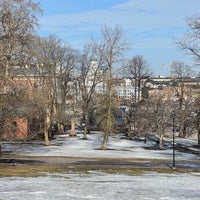 Photo taken at Tähtitorninmäki by Aapo R. on 3/28/2024