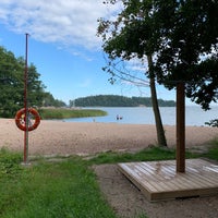 Photo taken at Toppelundin uimaranta by Aapo R. on 8/7/2020
