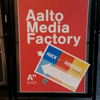 Photo taken at Aalto Media Factory by Aapo R. on 2/6/2015