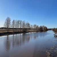 Photo taken at Tapaninvainion uimarannan silta by Aapo R. on 4/17/2021