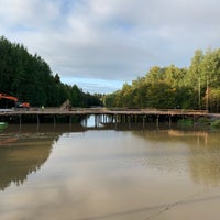 Photo taken at Vantaanjoen-Maaherrantien silta by Aapo R. on 9/16/2019