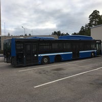 Photo taken at HelB Ruskeasuon bussivarikko (RuHa) by Aapo R. on 9/4/2017