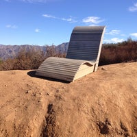 Photo taken at Memorial Bench At Vital Link &amp;amp; Verdugo Fire Road by Victoria V. on 10/5/2014