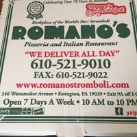 Photo taken at Romanos Pizzeria And Italian Restaurant by Pat M. on 3/5/2017
