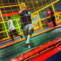 Photo taken at Jumping World by Hiram E. on 12/29/2013