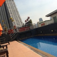 Photo taken at Solo Open Roof Bar N Swimming Pool by Carlo M. on 12/16/2012