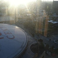 Photo taken at Hilton Of Americana Pool Roof Top by Mike A. on 12/1/2012