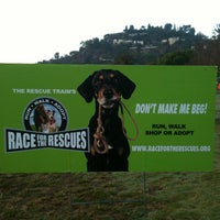 Photo taken at Race for the Rescues@ the Rose Bowl by Kevin H. on 10/18/2014